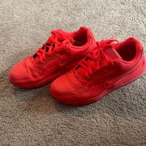 Bright Red Nike size 10.5